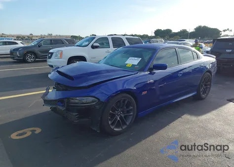 2020 Dodge Charger Scat Pack Rwd из США, поврежденный, VIN 2C3CDXGJ8LH174038